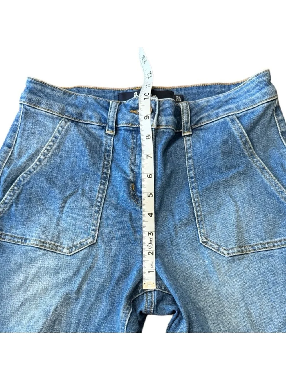 Boden The Karin Denim Short Blue Bohemian Casual Summer Everyday Women’s Size 4